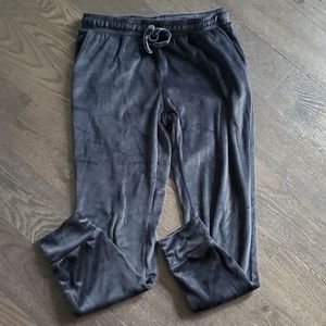 Z Supply Charcoal Velour Joggers